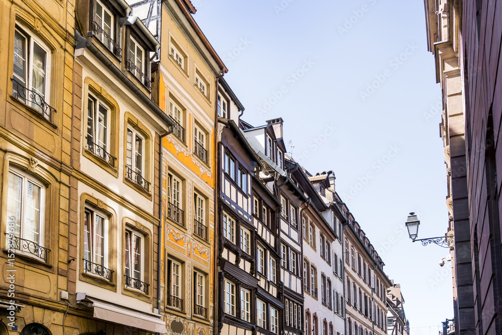 Fototapeta premium Traditional houses in La Petite France, Strasbourg, Alsace, France