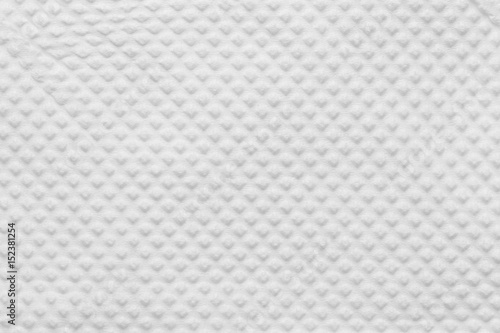 Surface of white tissue paper.