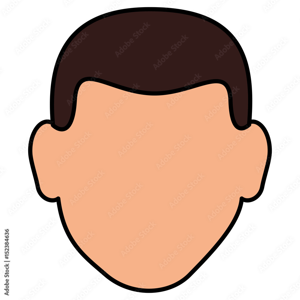 young man head avatar vector illustration design young man head avatar vector illustration design