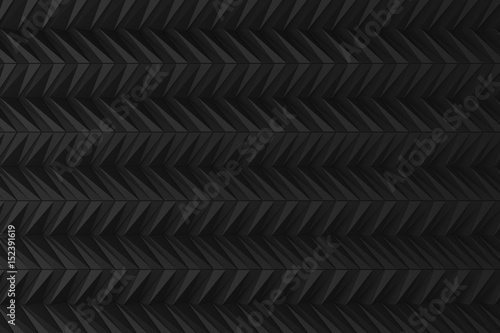 Background line black color pattern abstract concept 3D rendering. 