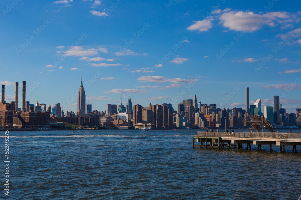 Midtown Manhattan View From Brooklyn