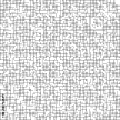 Dynamic gray background in hi-tech style. Seamless pattern from rectangles.