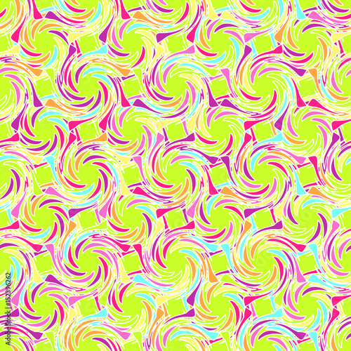 Seamless colorful multicolored pattern from round elements. Patterns for edible icing sheets for covering cakes.