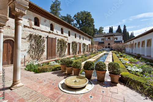 Alhambra of Granada, Andalusia, Spain photo