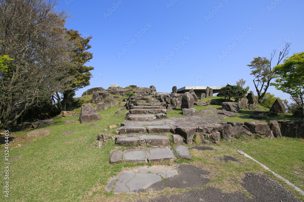 香川県小豆島町　美しの原高原　大観望展望台