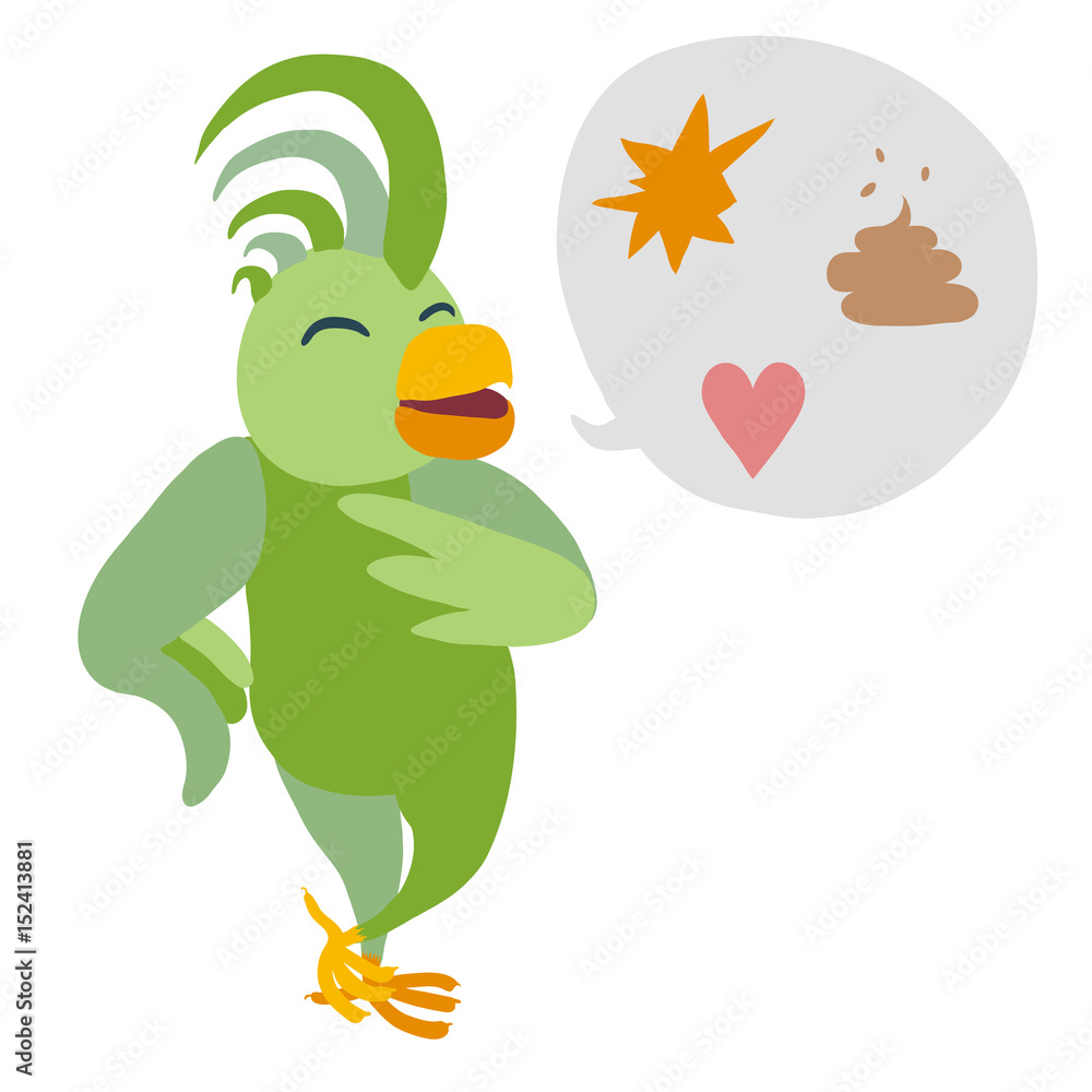 Obraz premium Parrot
