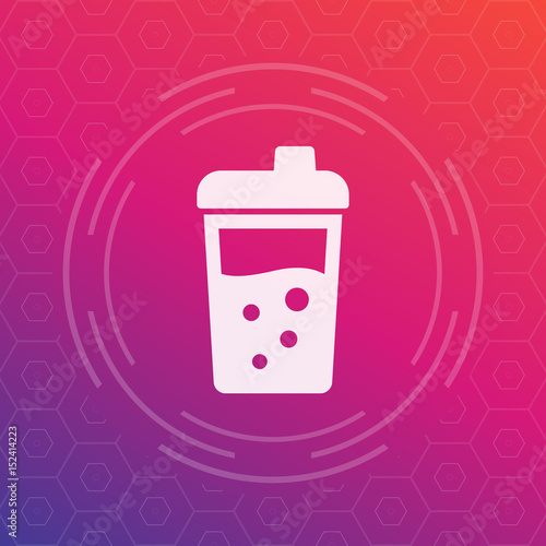 Sport shaker vector icon