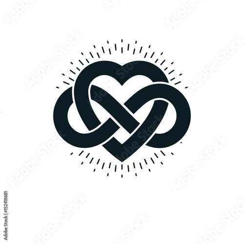 Timeless Love concept, vect...