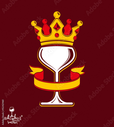 Sophisticated luxury winegl...