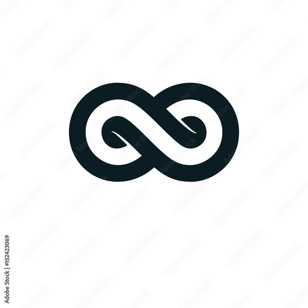 Infinity Loop conceptual logo, vector special sign. Infinity Loop conceptual logo, vector special sign.