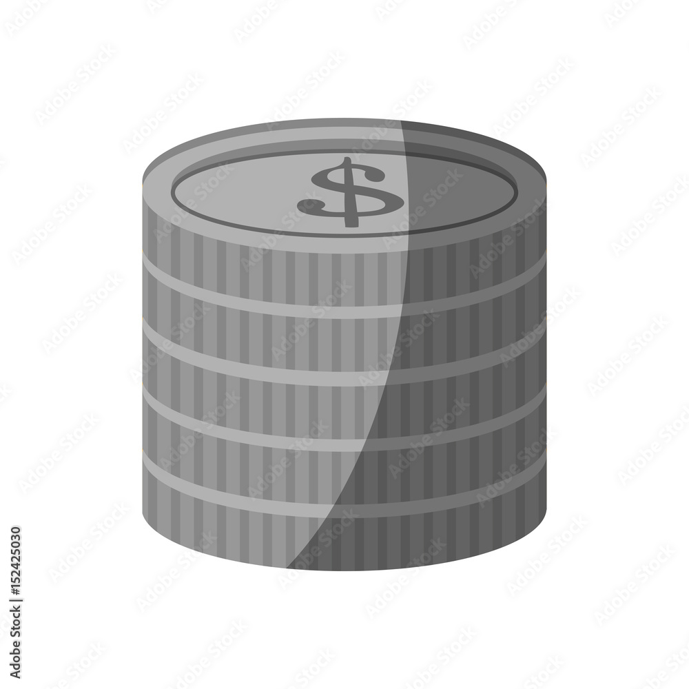 coin stack icon image vector illustration design coin stack icon image vector illustration design