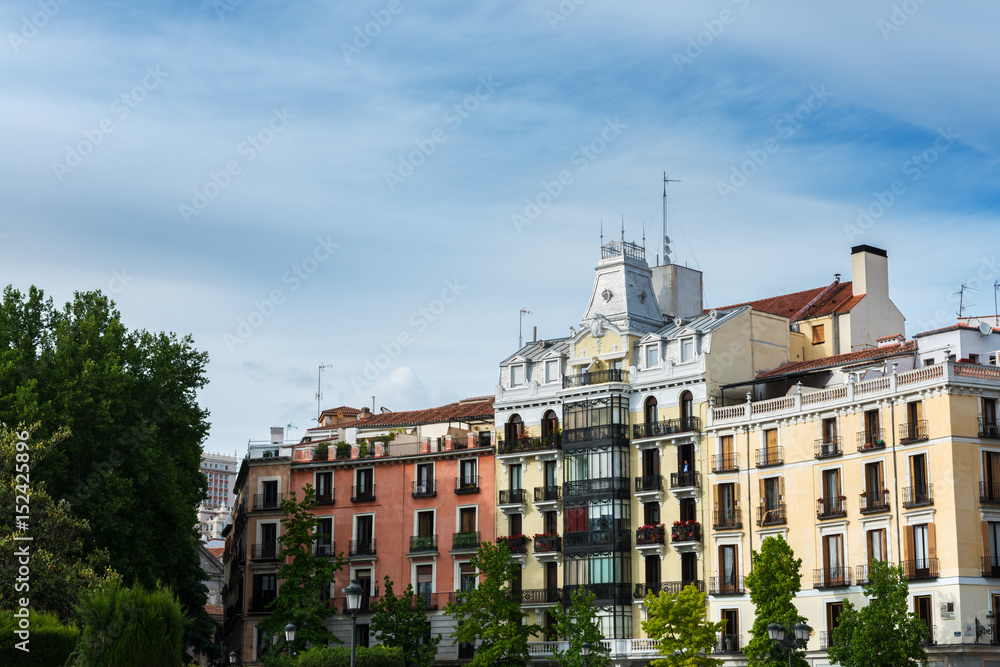 Plaza de Oriente in Madrid
