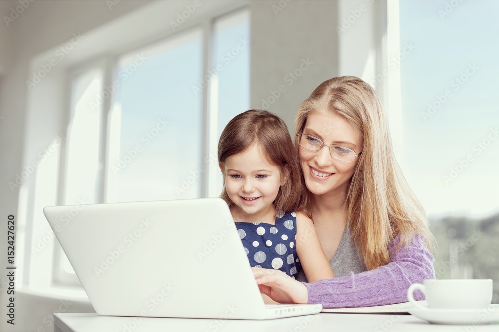 Mother and child. Mother and child.