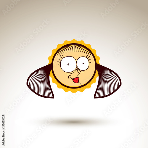 Vector graphic art drawing ...