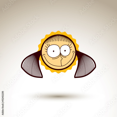 Vector simple illustration ...
