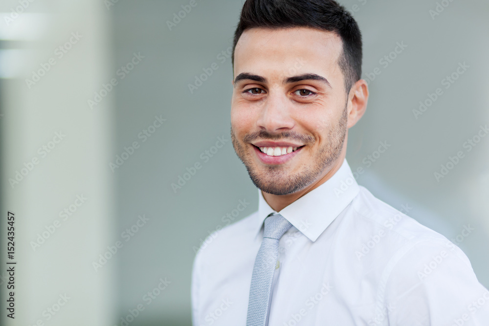 Smiling man portrait Smiling man portrait