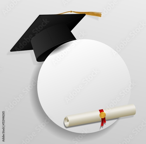 Graduation cap illustration