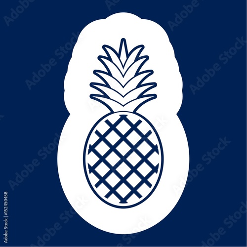 Pineapple Icon - Illustration