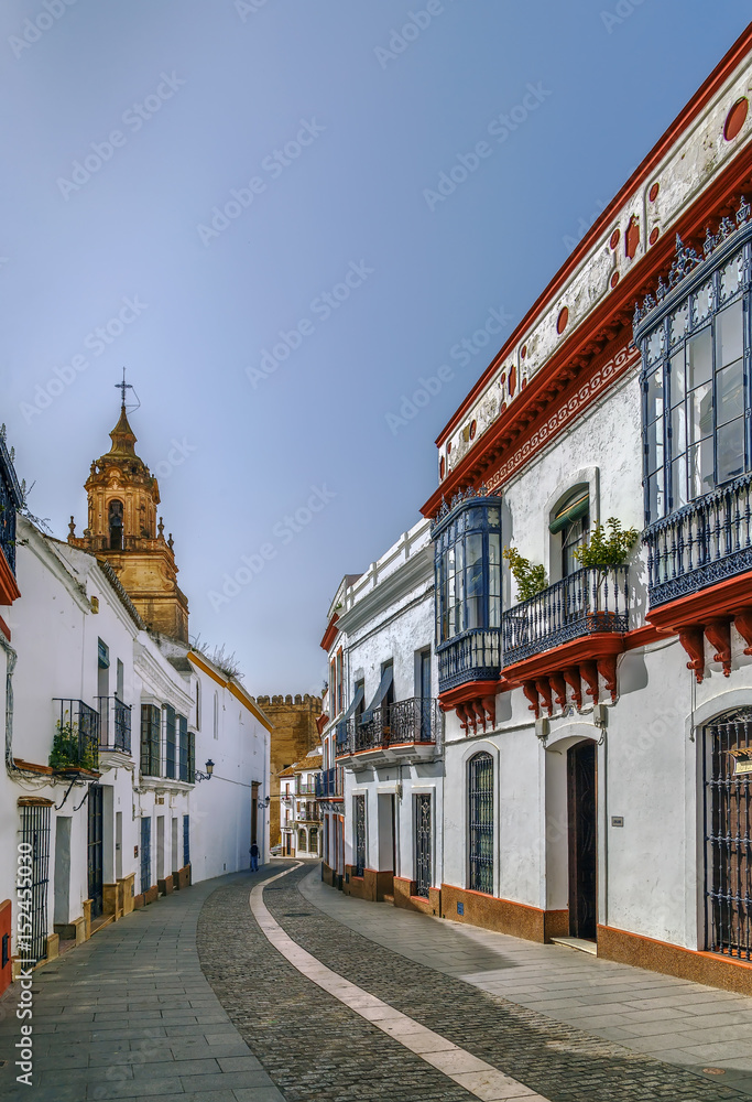 Fototapeta premium street in Carmona, Spain