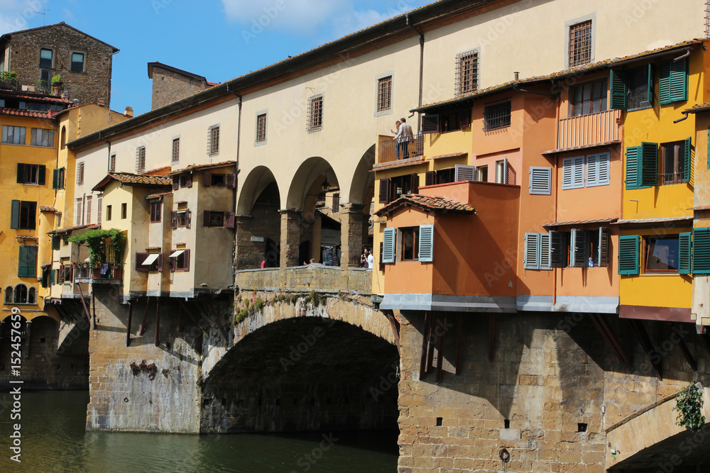 The ponte vecchio in Florence