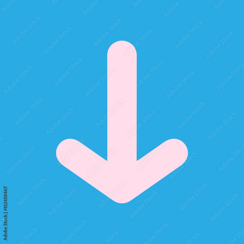 Arrow icon. Pointer direction for land navigation. Arrow icon. Pointer direction for land navigation.