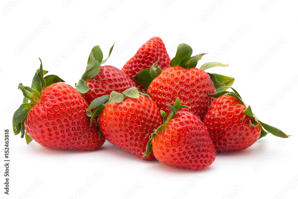 Strawberry isolated on white background. Fresh berry. Strawberry isolated on white background. Fresh berry.