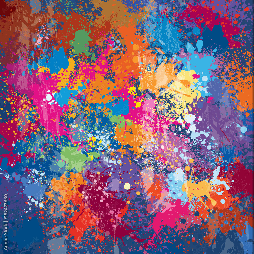 Colorful vector Grunge background