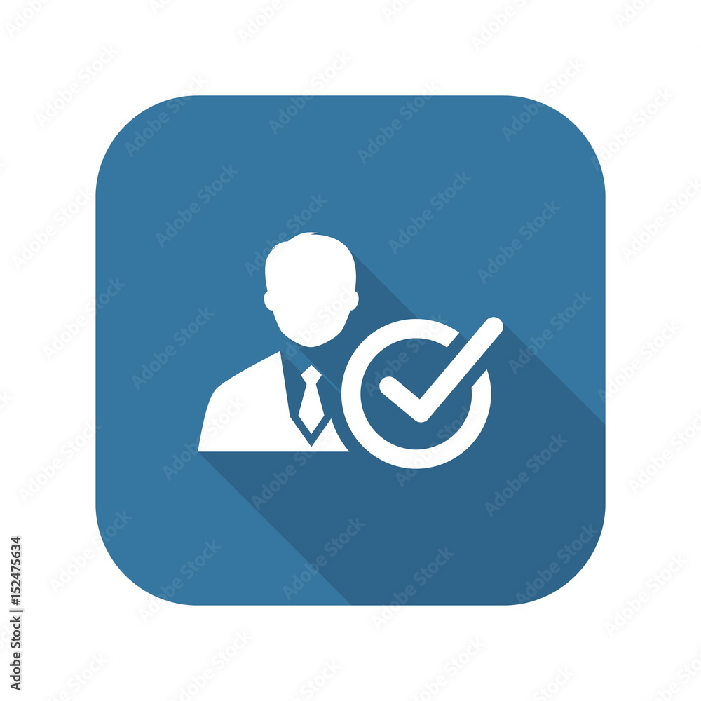 Recruitment Icon. Business Concept. Flat Design. Recruitment Icon. Business Concept. Flat Design.