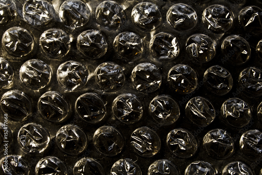 Abstract Bubble Wrap Plastic Background Abstract Bubble Wrap Plastic Background