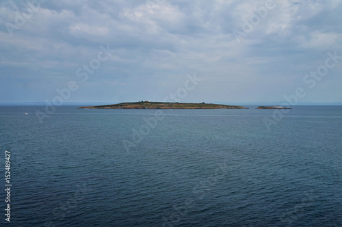 The islands of Saint St. John and Peter  Black Sea coast  Bulgaria  Sozopol