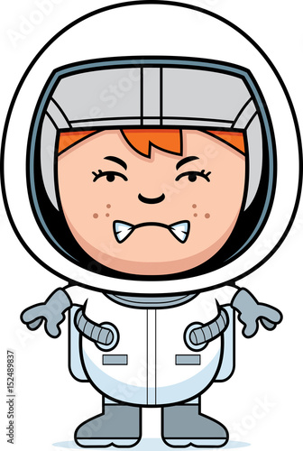 Angry Boy Astronaut