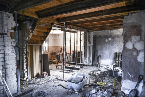 Sanierung * Wohnzimmer Kernsanierung4
