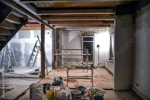 Sanierung * Wohnzimmer Kernsanierung7
