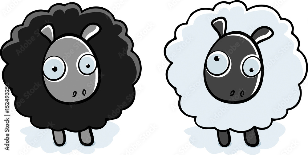 Cartoon Sheep Cartoon Sheep