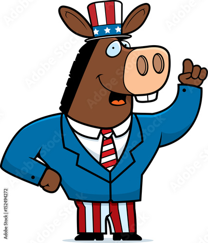Patriotic Donkey