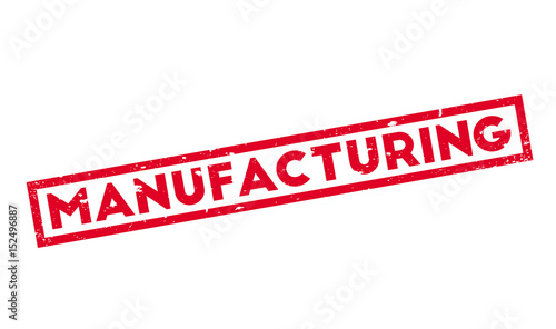 Manufacturing rubber stamp. Grunge design with dust scratches. Effects can be easily removed for a clean, crisp look. Color is easily changed.