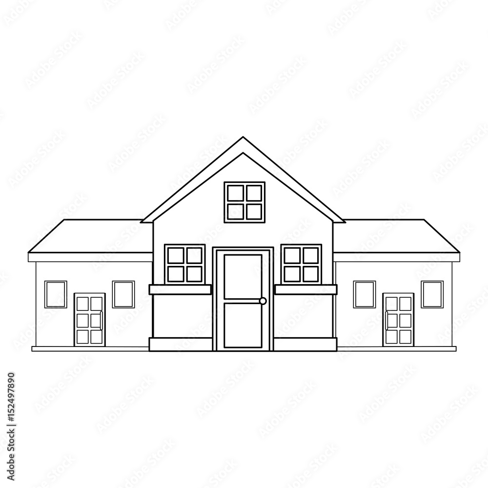 pretty family house icon image vector illustration design pretty family house icon image vector illustration design