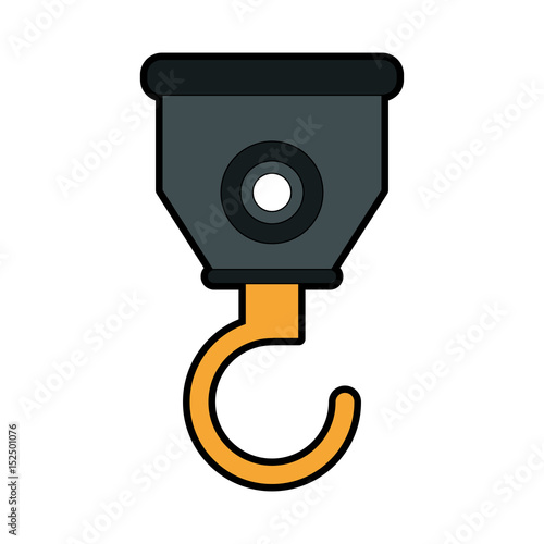 crane hook icon image vector illustration design  © Jemastock