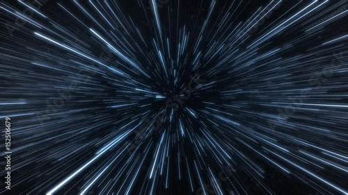 Hyperspace jump, warping. photo