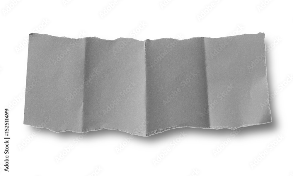 Obraz premium Piece of torn paper, space for copy