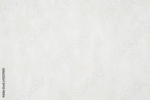 White mullberry paper textured background, detail close-up