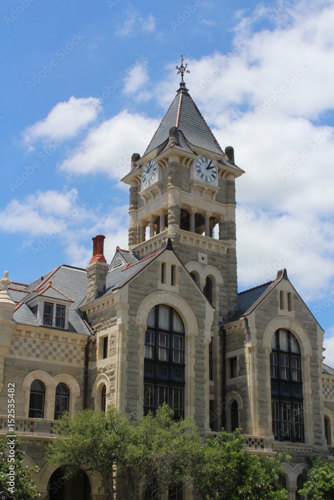Obraz premium Historic Courthouse Victoria Texas