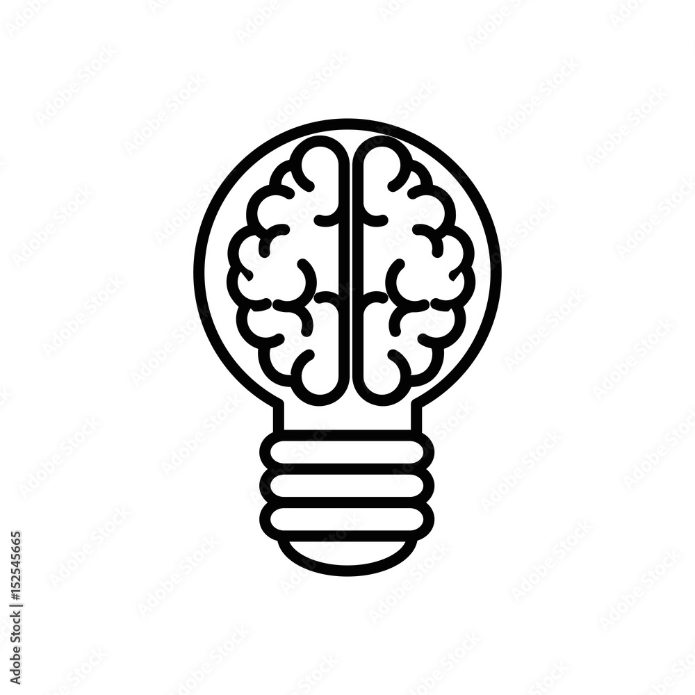Big idea bulb symbol icon vector illustration graphic design Big idea bulb symbol icon vector illustration graphic design