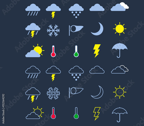 weather flat icon