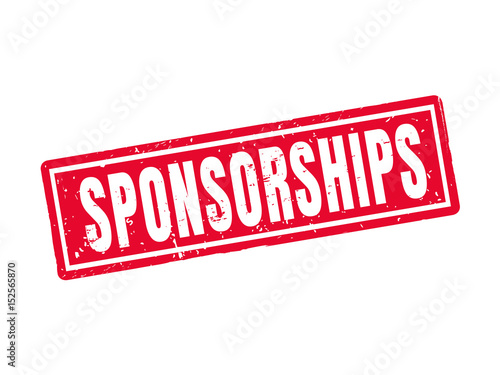 sponsorships red stamp style