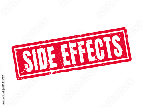 side effects red stamp style