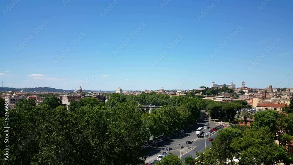 Overview Rome from Pincio Overview Rome from Pincio