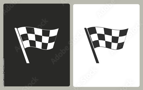 Flag - vector icon.