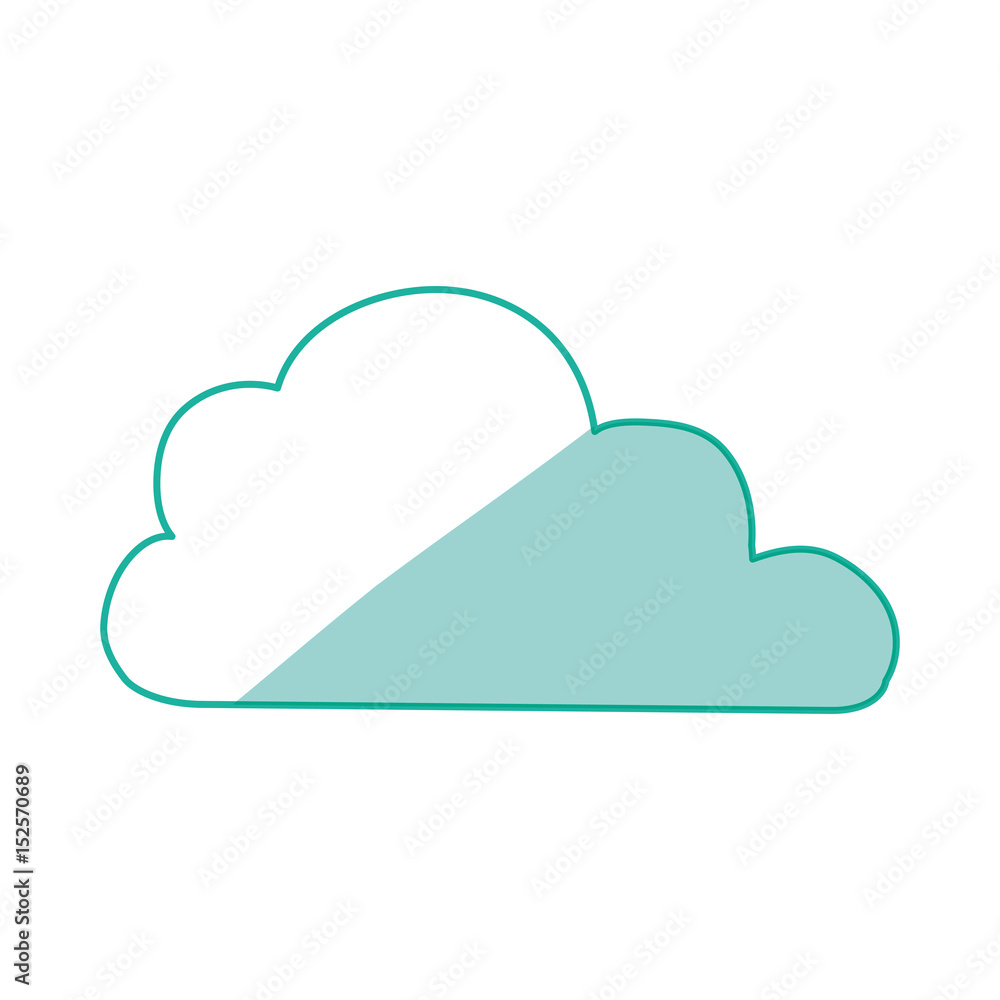 cloud weather draw vector icon illustration graphic design cloud weather draw vector icon illustration graphic design