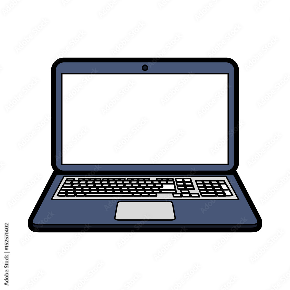laptop frontview icon image vector illustration design laptop frontview icon image vector illustration design